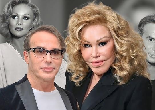 Jocelyn Wildenstein w późniejszym wieku, ukazana w bardziej naturalnym ujęciu, z subtelnym odzwierciedleniem jej charakterystycznych rysów i elegancji.