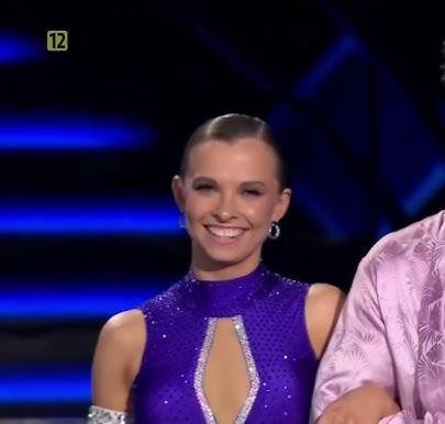 Ola Filipek i Wojciech Kucina tańczący na parkiecie 
